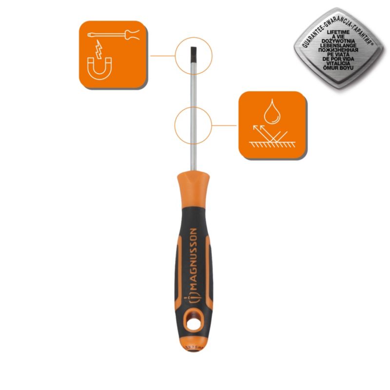 Magnusson fladskruetrækker 75 x 3,5 mm