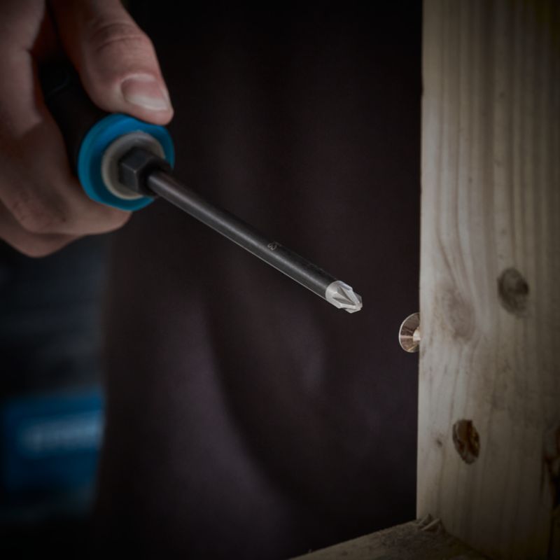 Pozi-skruetrækker Erbauer PZ2 x 125 mm