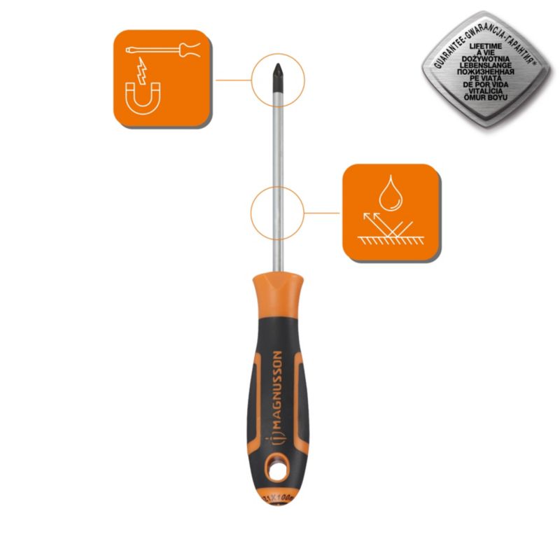 Magnusson PZ1 100 x 5 mm krydskærvskruetrækker