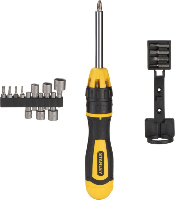 Stanley skruetrækker med udskiftelige spidser