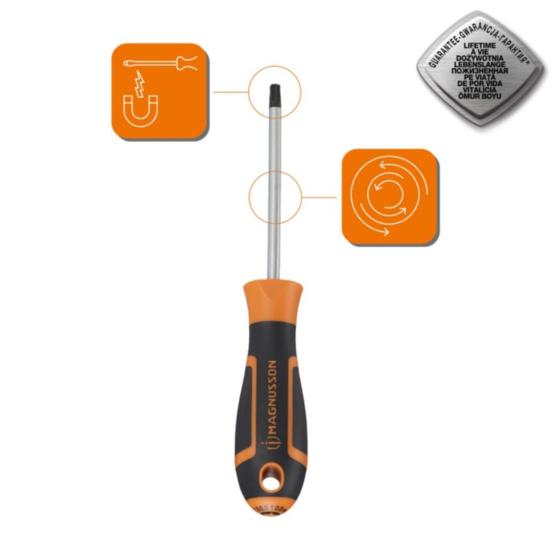 Magnusson Torx-skruetrækker T30 100 mm