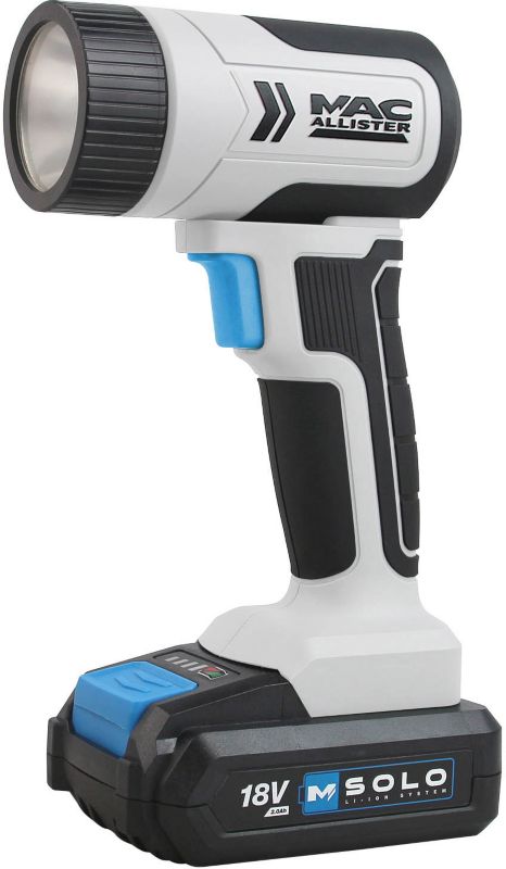 Akku-skruemaskine med lommelygte MacAllister 18 V 2 x 2,0 Ah