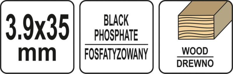 Yato træskruer på bånd 3,9 x 35 mm 1000 stk.