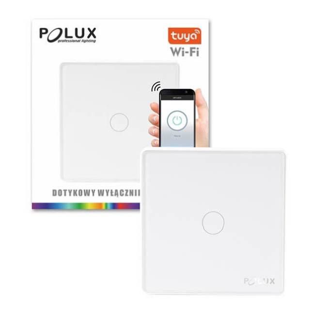 Goldlux Wifi Tuya enkelt afbryder i hvid