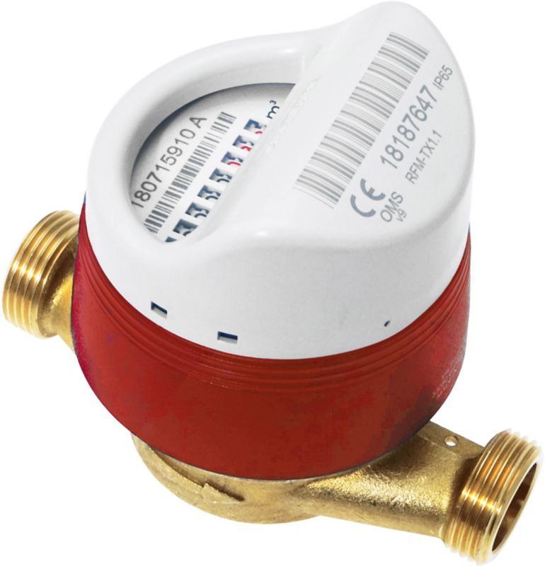 Vandmåler til varmt vand Bmeters GSD8-RFM 1/2" 1,6 m3/h