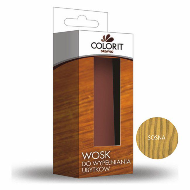 Wosk til udfyldning af skader Colorit træ fyr 15 g