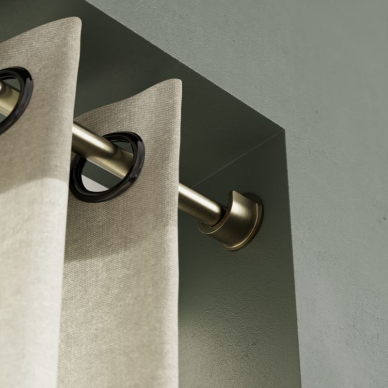 GoodHome Antiki dobbel væg-til-væg beslag universal