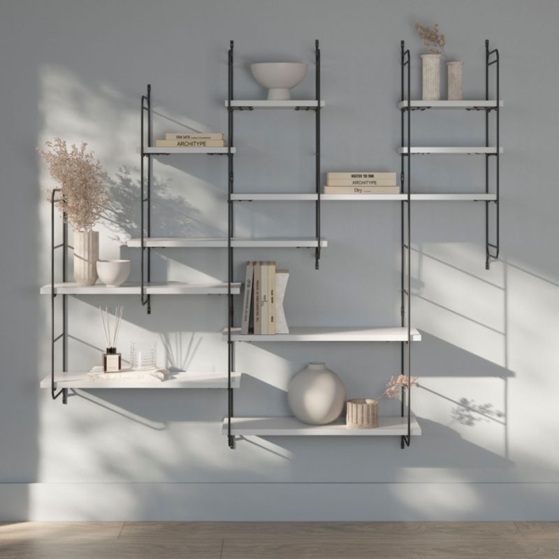 GoodHome Rigga S6 konsol 202 x 866 mm mat-sort