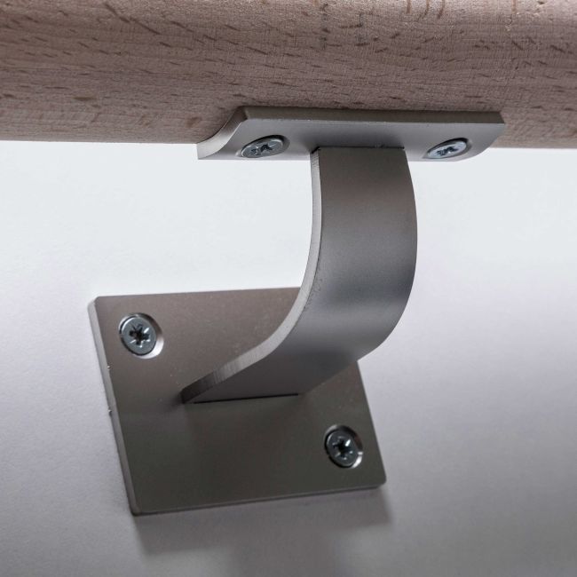 Vægbeslag til gelænder Kornik Ø 50 mm i rustfrit stål