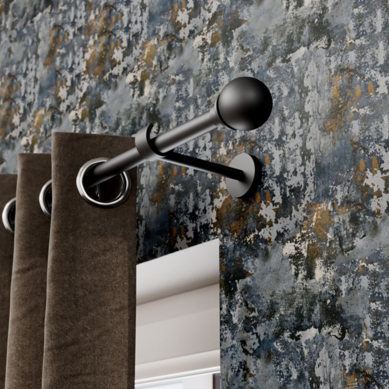 GoodHome Tinos enkelt vægbeslag 19 - 28 mm grå