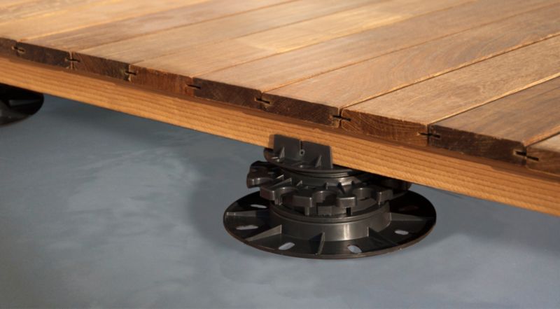 Regulerbar terrassebeslag Blooma 18-36 mm, 10 stk.