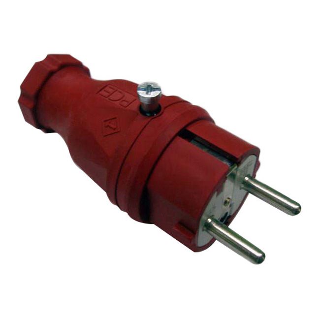 PCE Taurus gummistikprop rød