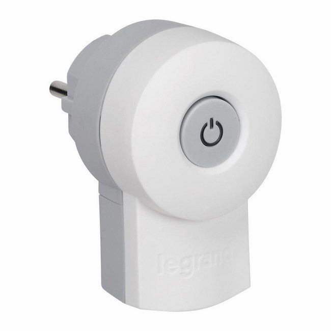 Stik med afbryder og indikator fra Legrand