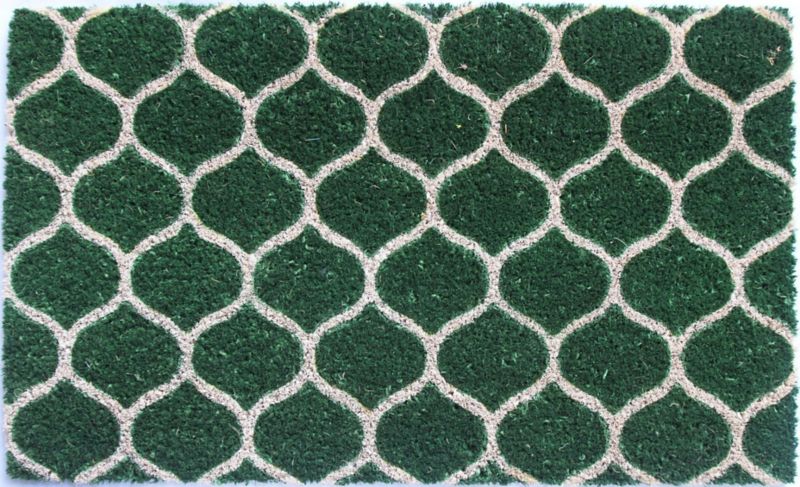 Entrémåtte Colours Aile 45 x 75 cm grøn