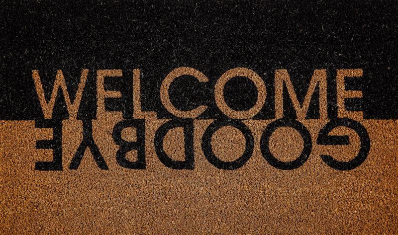 Entrémåtte Colours Goodbye 45 x 75 cm