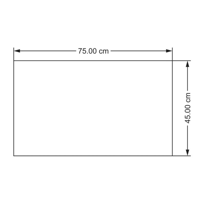Kokosmåtte Home 45 x 75 cm