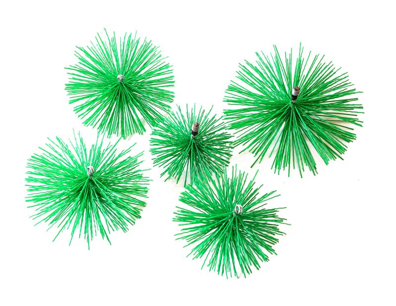 Nylonbørste NORDflam Ø 200 mm