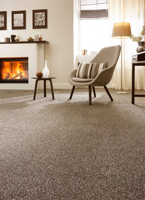 Bordeaux tæppeflise 4 m lysbrun