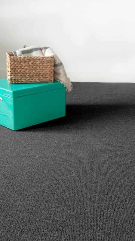 Imago mørkegrå brandhæmmende tæppebelægning 4 m