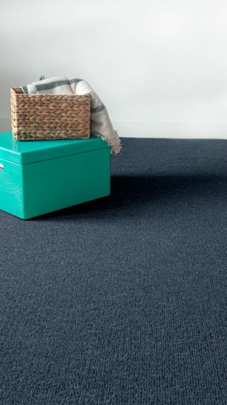 Imago brandhæmmende tæppebelægning 4 m i mørkeblå