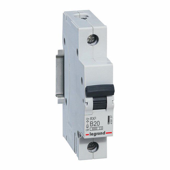 Legrand overstrømsafbryder 1P-B20A