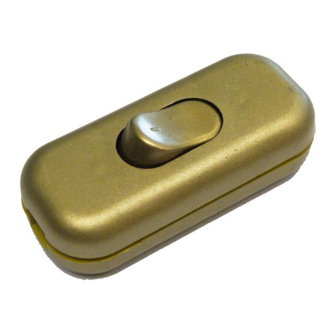 Polmark skrueforbindelses-gennemgangskontakt i guld