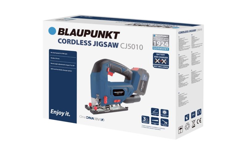 Blaupunkt 18V CJ5010 stiksav – 1 stk.