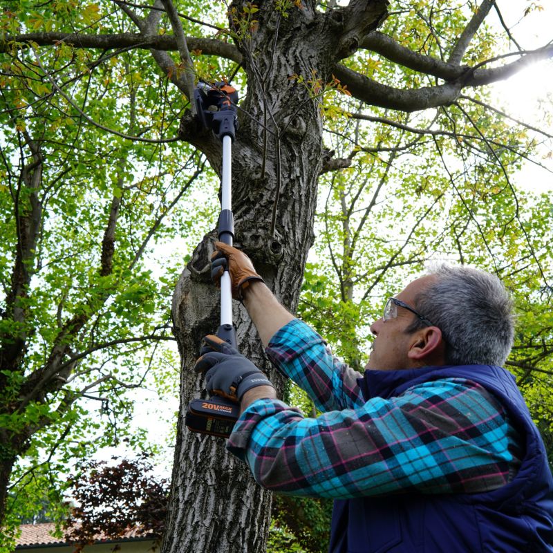 Udskudt arm til mini-kædesav Worx WA4301