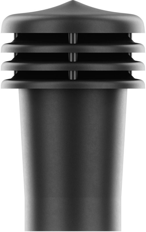Ventilationshætte Ø110 mm Sort