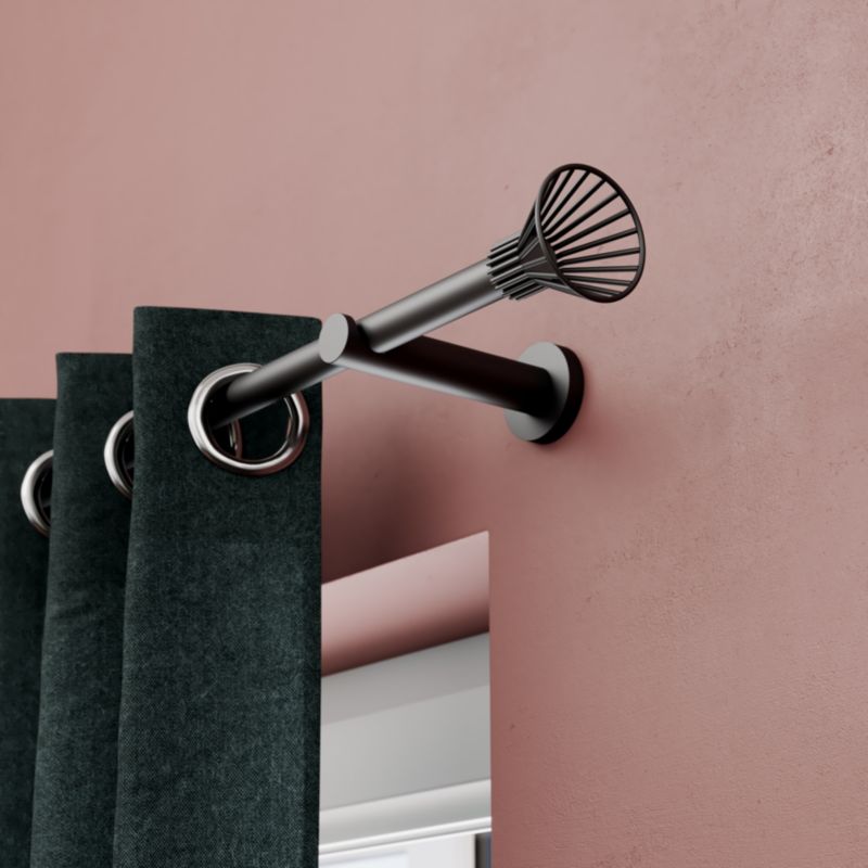 Endestykke til gardinstang GoodHome Tinos Lotus 19 mm