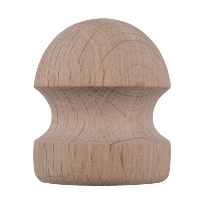 Endestykke til håndliste Kornik 60 x 50 mm lige eg