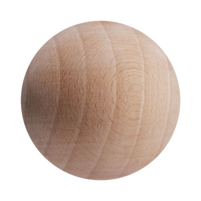 Endestykke til håndliste Kornik Ø 50 mm lige i bøgetræ