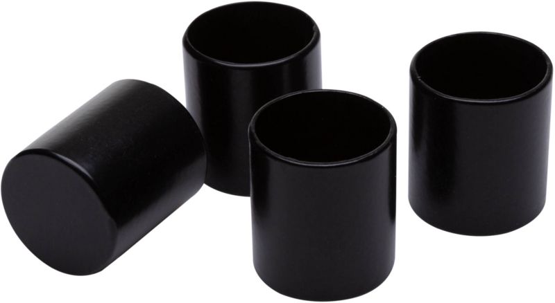 Sort afslutning til baluster Kornik 20 mm