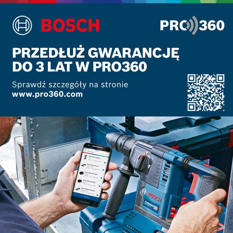 Bosch Professional GDS18V-400 slagboremaskine med batteri