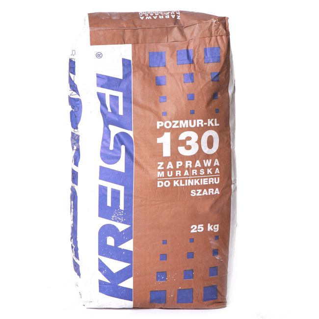 Kreisel klinkermørtel 25 kg grå