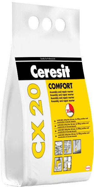 Ceresit CX20 monterings- og reparationsmørtel 5 kg
