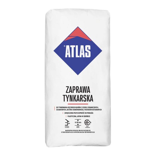 Atlas pudsetmørtel 25 kg