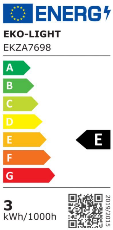 LED-krystalpære Ekolight G40 E14 330 lm 4000 K