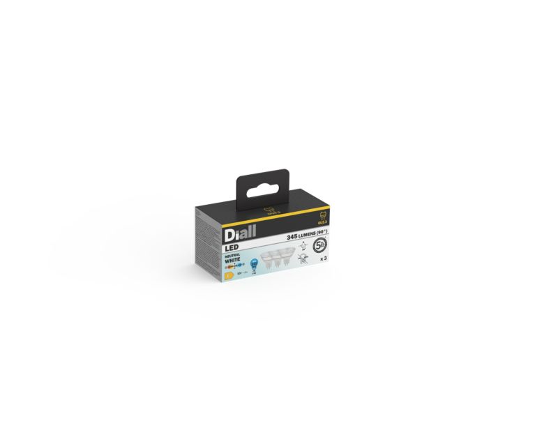 LED-pære MR16 345 lm 4000 K 36D 3 stk.