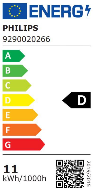 Philips A60 E27 LED-pære Glass 1521 lm 6500 K