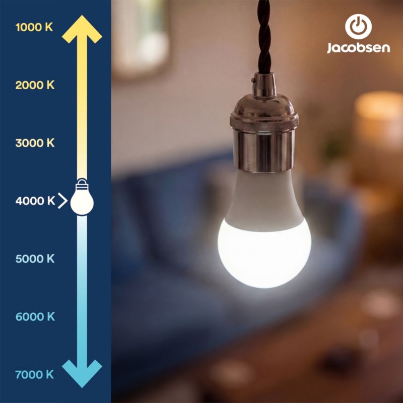 LED-pære Jacobsen A80 E27 3452 lm 4000 K