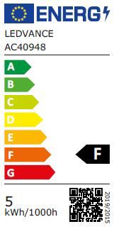 LED-pære Osram GU10 330 lm 2700 K 120° mat-sort