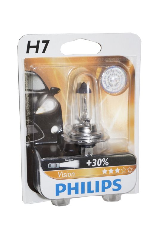 Philips Vision H7 pære 12 V 55 W 1 stk.