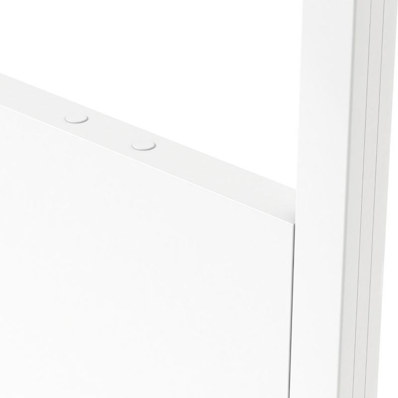 Dæklåg til GoodHome Alara moduler i hvid, 12 stk.