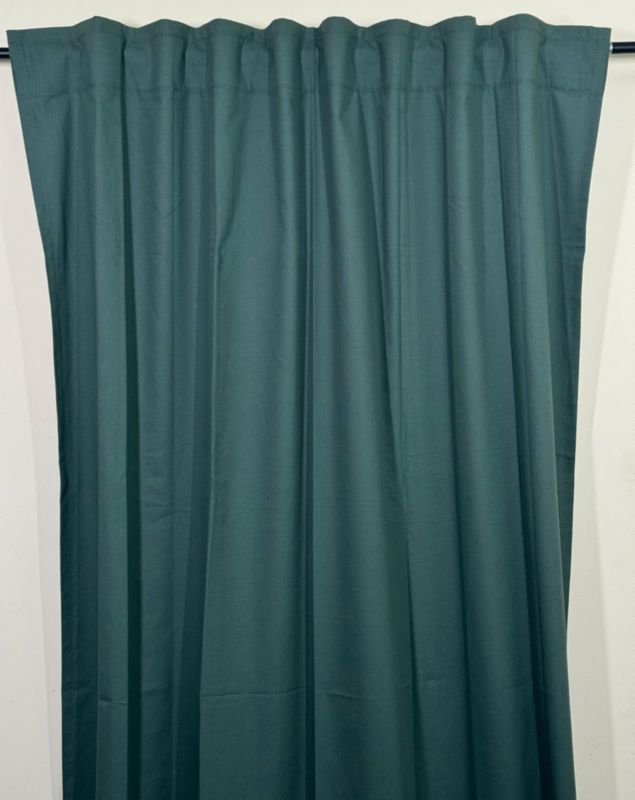 Gardine 140 x 280 cm grøn