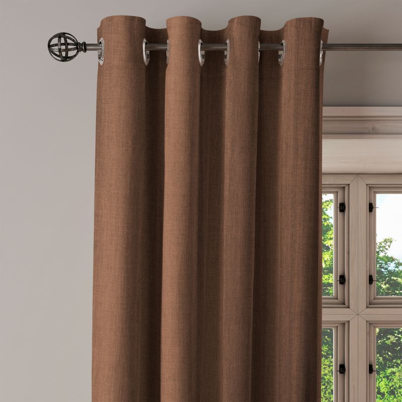 Barcelona mørklægningsgardin 140 x 260 cm brun
