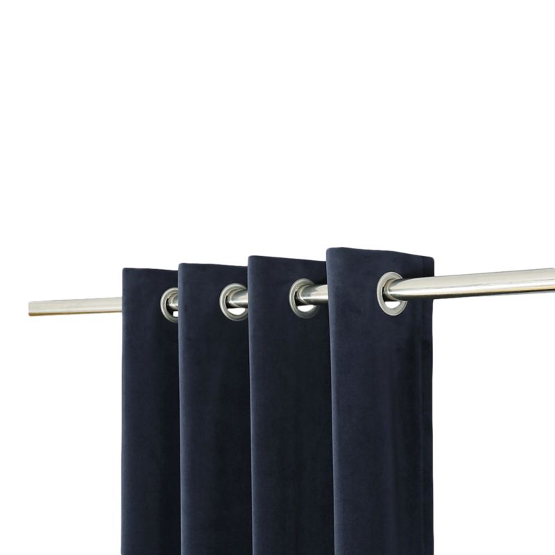 GoodHome Valgreta gardin 140 x 260 cm i navyblå