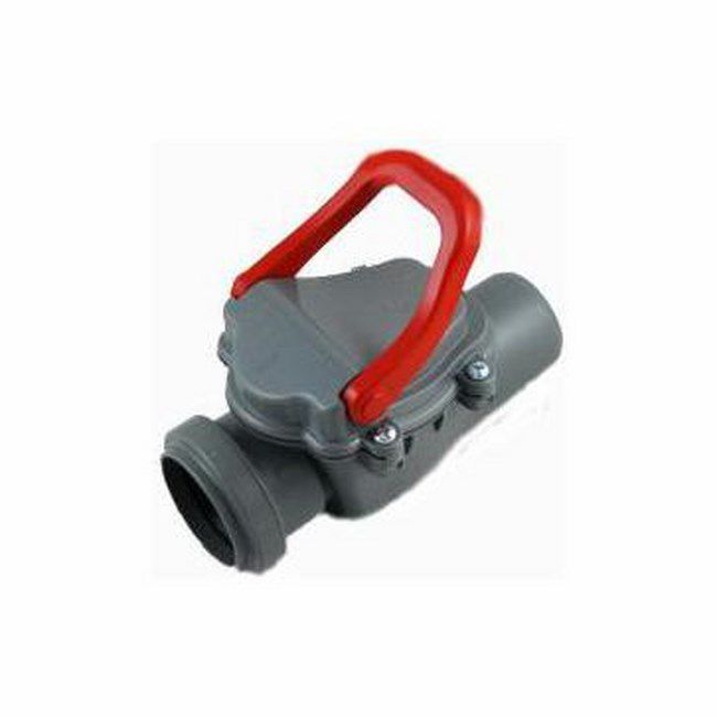 Regnvandsklap f 50 mm