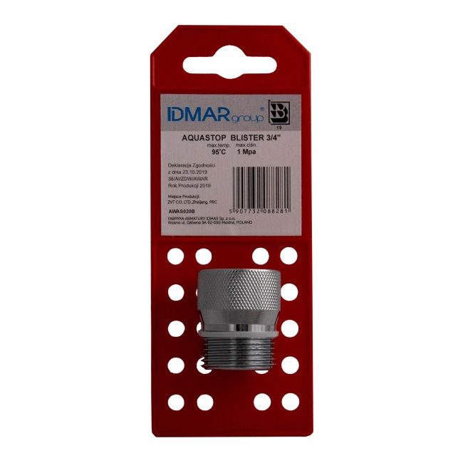 Aquastop ventil 3/4"