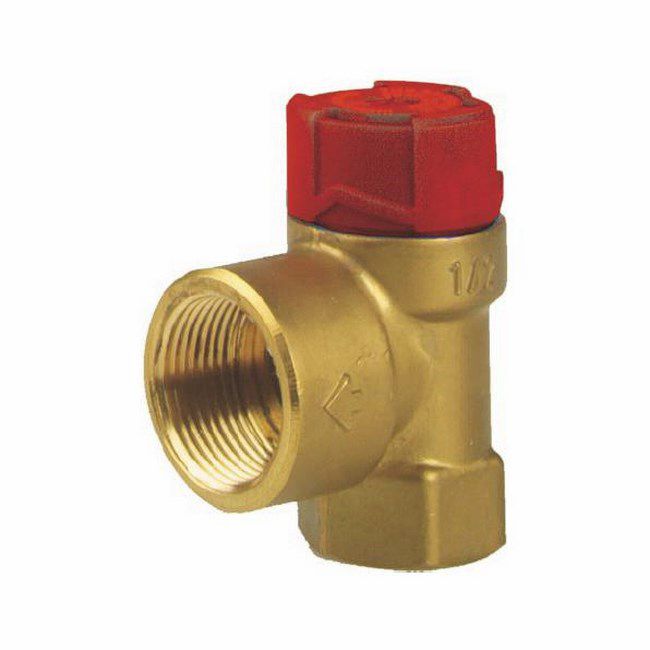 Afriso sikkerhedsventil til centralvarme 3 bar 1/2 x 3/4 tommer